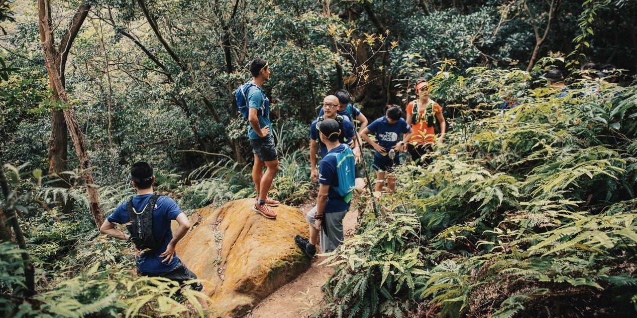 first step for trail run