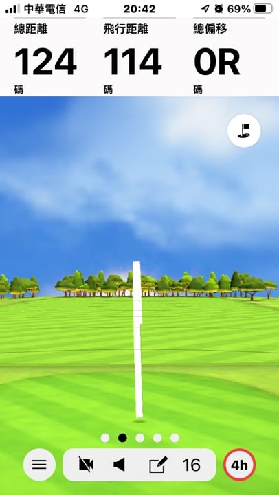 Approach R10 練習模式畫面