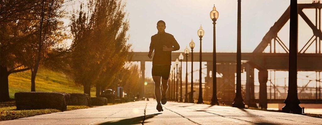 running