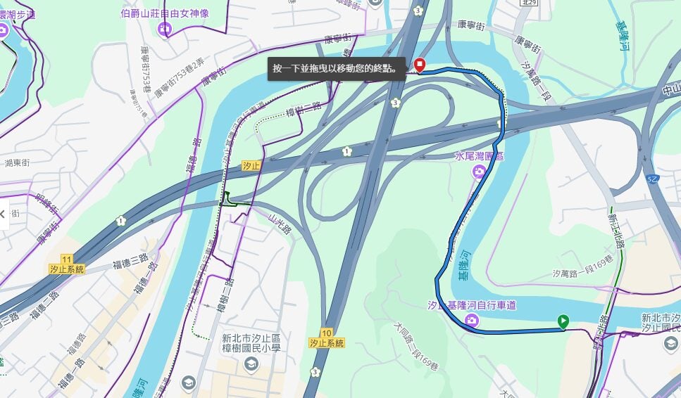 How to build a course in garmin connect_set your starting point