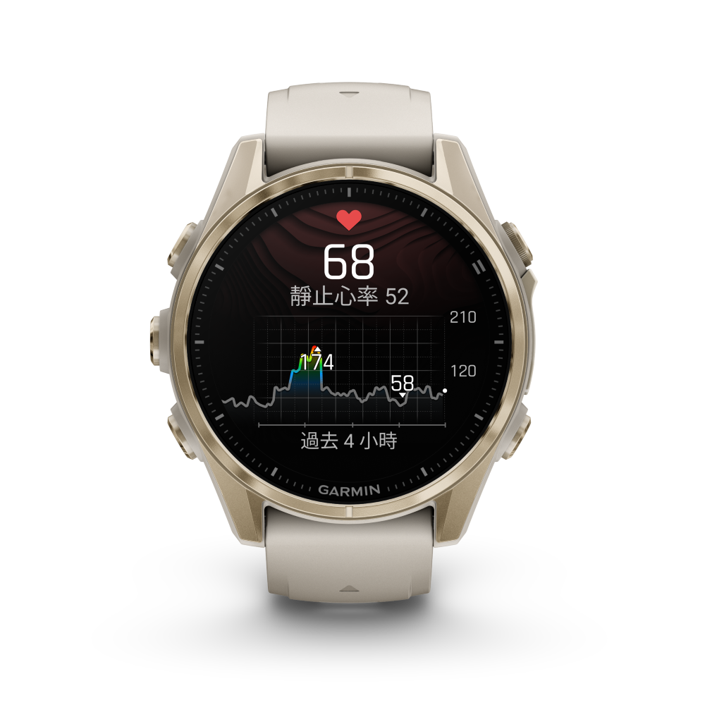 fenix 8 靜止心率與心率
