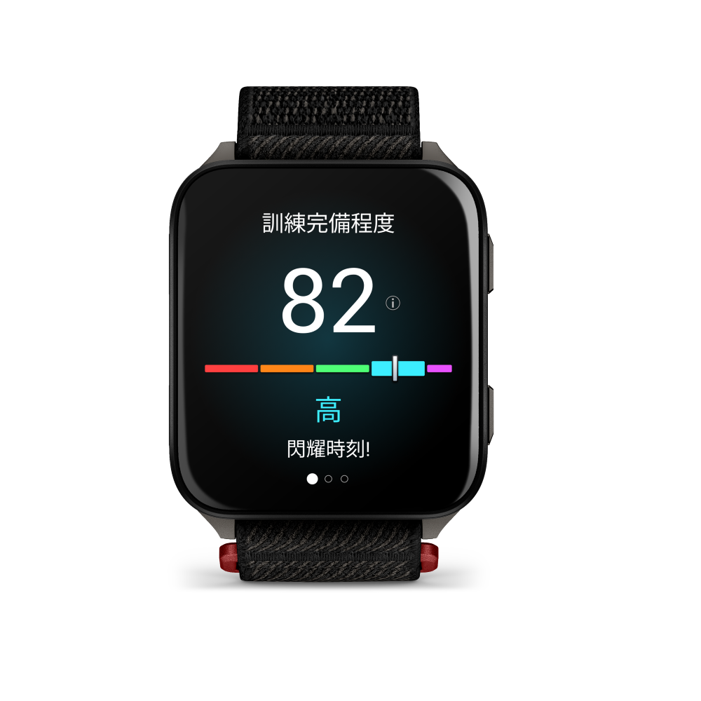 Garmin 訓練完備程度