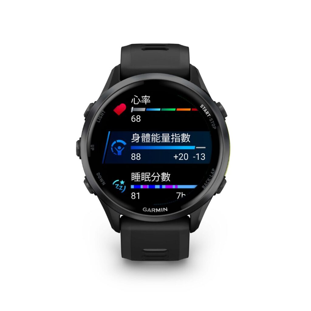 forerunner 970 身體能量指數