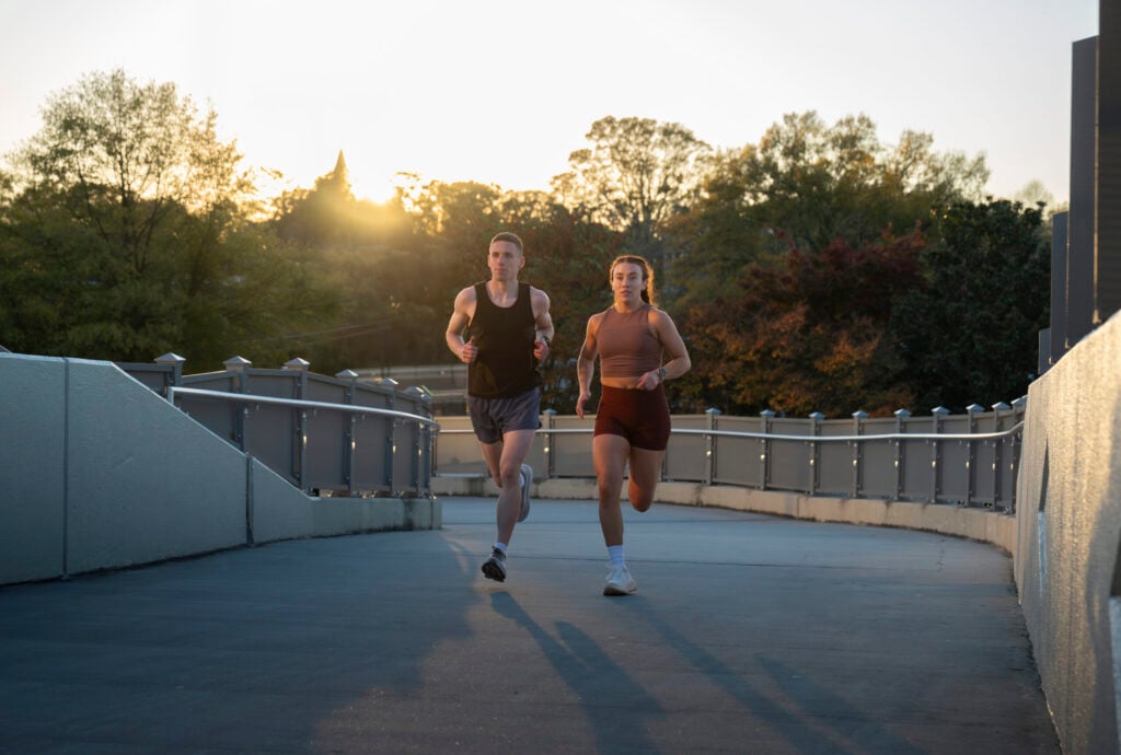 running