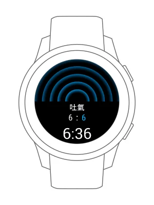 Garmin智慧手錶中的呼吸訓練模式